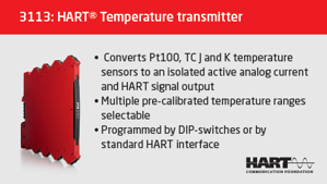 3113 HART temperature transmitter